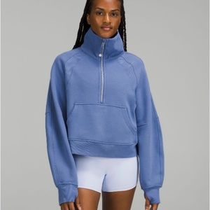 Lululemon Scuba Oversized Funnel Neck Half Zip, M/L